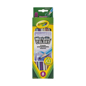 8 ct. Metallic Colored Pencils - My Little Thieves