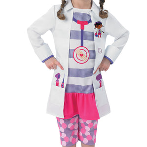 Official Doc McStuffins Kids' Costume – Authentic Child Dress-Up Outfit