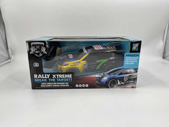 Rally Xtreme | RTR, Radio Remote Control SUV for Kids | 1:16 Scale, 27MHz, All Way Movement RC SUv | White / Black Asst.