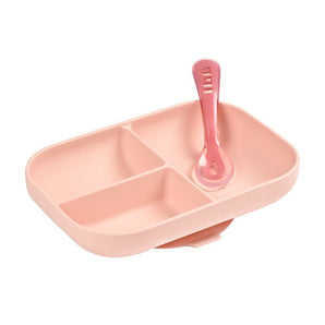 Beaba Silicone Suction Divided Plate