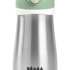 Beaba Stainless Steel Bottle 350ml with Handle