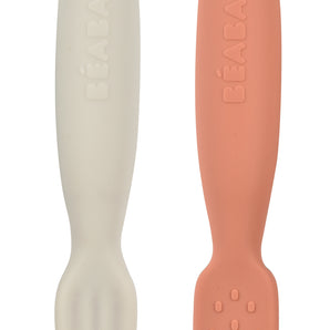 Beaba Set of 2 Silicone Training Pre Spoons