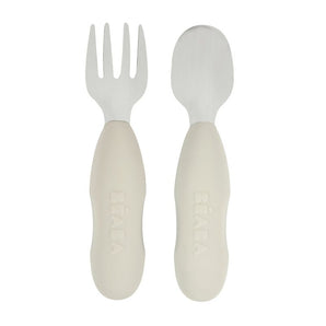 Beaba Set of 2 Stainless Steel Pre Cutlery