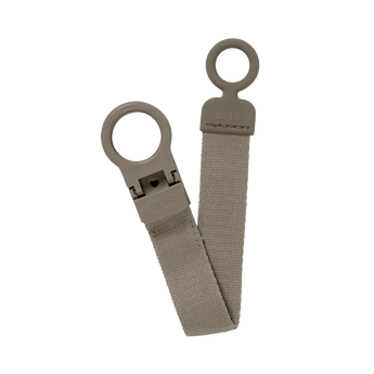 BIBS Pacifier Clip Loop Dark Oak - 5713795262328