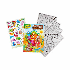 96 Pg Coloring Books - Prehistoric Pals - My Little Thieves