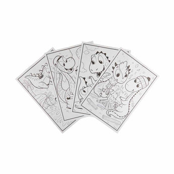 96 Pg Coloring Books - Prehistoric Pals - My Little Thieves