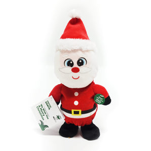 Christmas Walk & Sing Plush Santa
