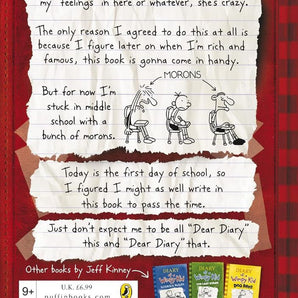 Diary Of A Wimpy Kid -Book 1