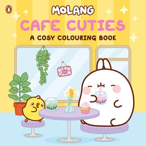 Molang: Cafe Cuties: A Cosy Colouring Book - cover