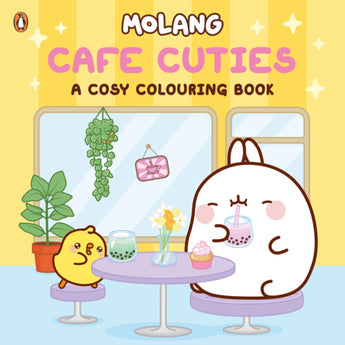 Molang: Cafe Cuties: A Cosy Colouring Book - cover