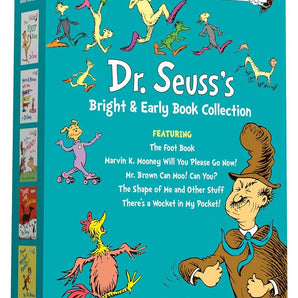 Dr. Seuss Bright & Early Book Collection: The Foot Book; Marvin K. Mooney Will You Please Go Now!