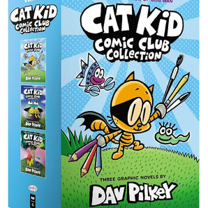 Cat Kid Comic Club: The Trio Collection: From The Creator Of Dog Man (Cat Kid Comic Club #1-3 Boxed