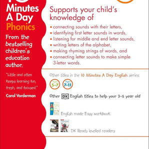 10 Minutes A Day Phonics KS1 (English Made Easy Ks1)