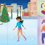 Peter Pauper Press – Christmas Sticker Doll Dress-Up Book – detail view 3