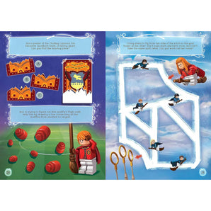 LEGO (R) Harry Potter (TM): Let's Play Quidditch activity book (with Cedric Diggory minifigure)