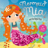 Mermaid Mia and the Royal Visit — official front cover, ISBN 9781786929334