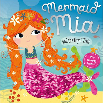 Mermaid Mia and the Royal Visit — official front cover, ISBN 9781786929334