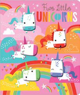 Five Little Unicorns — official catalogue cover, ISBN 9781789474893