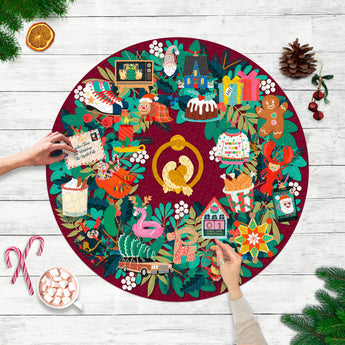 Ridley's Games – Christmas Countdown 1000-Piece Jigsaw Puzzle – detail view 2