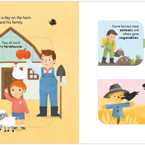 On the Farm (Lift the Flap) — official inside-page and lift-the-flap preview, ISBN 9789465245225