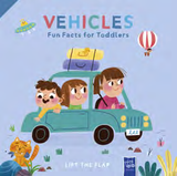 Vehicles (Lift the Flap) — official front cover, ISBN 9789465245232