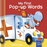 Vehicles (My First Pop-Up Words) — official front cover, ISBN 9789465245270