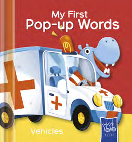 Vehicles (My First Pop-Up Words) β official front cover, ISBN 9789465245270