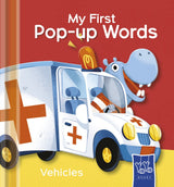 Vehicles (My First Pop-Up Words) — official front cover, ISBN 9789465245270