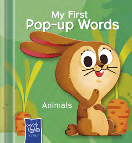 Animals (My First Pop-Up Words) β official front cover, ISBN 9789465245287