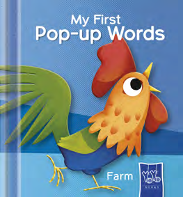 Farm (My First Pop-Up Words) β official front cover, ISBN 9789465245294