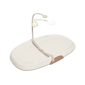 Skip Hop Nursery Style Wipe Clean Changing Pad Oat Beige Brown