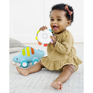 Skip Hop Explore & More 3 In 1 Baby Musical Pull Toy Dinosaur