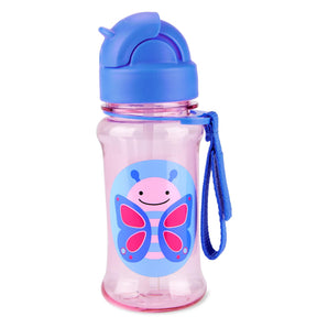 Skip Hop Zoo Kids' Straw Bottle Tritan Renew Eco-Friendly