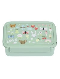 A Little Lovely Company Bento Lunch Box | Kids Multi Compartment Container