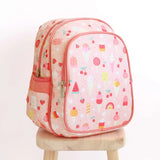 A Little Lovely Company Kids Backpack Insulated | School Bag With Snack Pocket