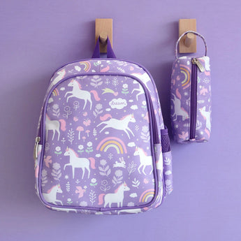 A Little Lovely Company Kids Backpack Insulated | School Bag With Snack Pocket