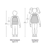 A Little Lovely Company Kids Backpack Insulated | School Bag With Snack Pocket