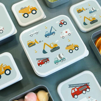 A Little Lovely Company Lunch And Snack Box Set | Kids Multi Piece Mealtime