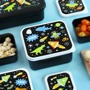 A Little Lovely Company Lunch And Snack Box Set | Kids Multi Piece Mealtime