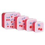 A Little Lovely Company Lunch And Snack Box Set | Kids Multi Piece Mealtime