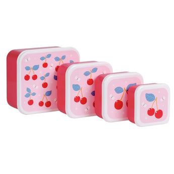 A Little Lovely Company Lunch And Snack Box Set | Kids Multi Piece Mealtime