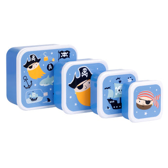 A Little Lovely Company Lunch And Snack Box Set | Kids Multi Piece Mealtime