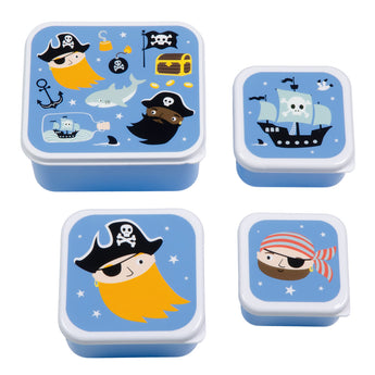 A Little Lovely Company Lunch And Snack Box Set | Kids Multi Piece Mealtime