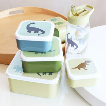 A Little Lovely Company Lunch And Snack Box Set | Kids Multi Piece Mealtime
