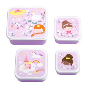 A Little Lovely Company Lunch and Snack Box Set of 4