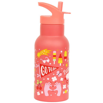 A Little Lovely Company Stainless Steel Water Bottle 350ml