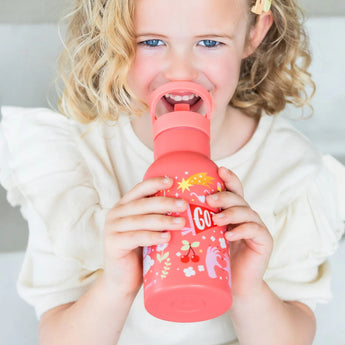 A Little Lovely Company Stainless Steel Water Bottle 350ml