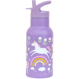 A Little Lovely Company Stainless Steel Water Bottle 350ml