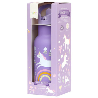 A Little Lovely Company Stainless Steel Water Bottle 350ml