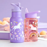 A Little Lovely Company Stainless Steel Water Bottle 350ml